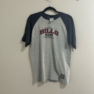 Buffalo Bills Gray and Black Raglan Men's Shirt